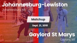 Matchup: Johannesburg-Lewisto vs. Gaylord St Marys 2018