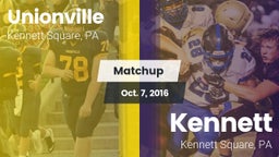 Matchup: Unionville High vs. Kennett  2016
