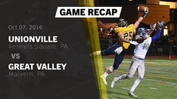 Recap: Unionville  vs. Great Valley  2016