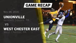 Recap: Unionville  vs. West Chester East  2016
