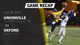 Recap: Unionville  vs. Oxford  2016