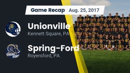 Recap: Unionville  vs. Spring-Ford  2017