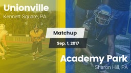 Matchup: Unionville High vs. Academy Park  2017