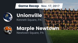 Recap: Unionville  vs. Marple Newtown  2017