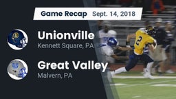 Recap: Unionville  vs. Great Valley  2018