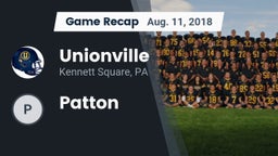 Recap: Unionville  vs. Patton 2018