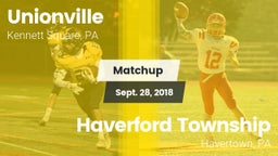Matchup: Unionville High vs. Haverford Township  2018