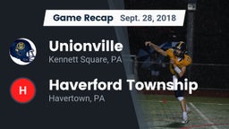 Recap: Unionville  vs. Haverford Township  2018