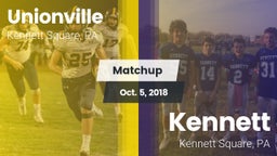 Matchup: Unionville High vs. Kennett  2018