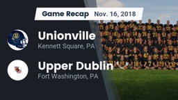 Recap: Unionville  vs. Upper Dublin  2018