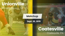 Matchup: Unionville High vs. Coatesville  2019
