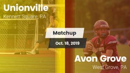 Matchup: Unionville High vs. Avon Grove  2019