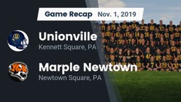 Recap: Unionville  vs. Marple Newtown  2019