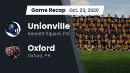 Recap: Unionville  vs. Oxford  2020