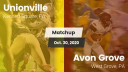 Matchup: Unionville High vs. Avon Grove  2020