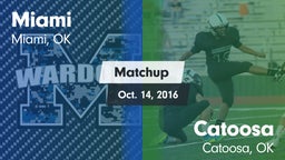 Matchup: Miami vs. Catoosa  2016