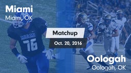 Matchup: Miami vs. Oologah  2016