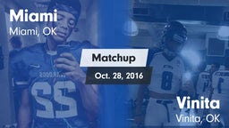 Matchup: Miami vs. Vinita  2016