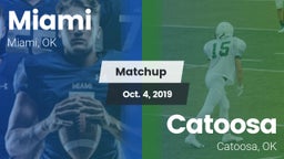 Matchup: Miami vs. Catoosa  2019