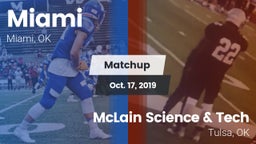 Matchup: Miami vs. McLain Science & Tech  2019