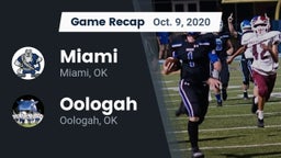 Recap: Miami  vs. Oologah  2020