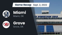 Recap: Miami  vs. Grove  2022