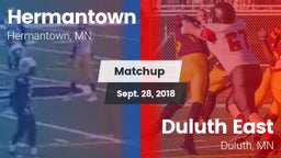 Matchup: Hermantown vs. Duluth East  2018