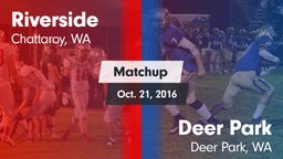Matchup: Riverside vs. Deer Park  2016