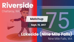 Matchup: Riverside vs. Lakeside  (Nine Mile Falls) 2017