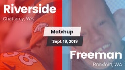 Matchup: Riverside vs. Freeman  2019