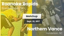 Matchup: Roanoke Rapids vs. Northern Vance  2017