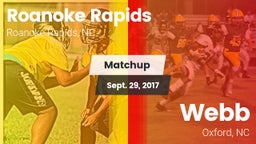 Matchup: Roanoke Rapids vs. Webb  2017