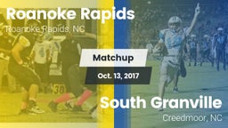 Matchup: Roanoke Rapids vs. South Granville  2017