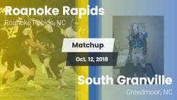 Matchup: Roanoke Rapids vs. South Granville  2018