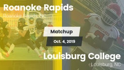 Matchup: Roanoke Rapids vs. Louisburg College 2019