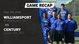 Recap: Williamsport  vs. Century  2016