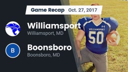 Recap: Williamsport  vs. Boonsboro  2017