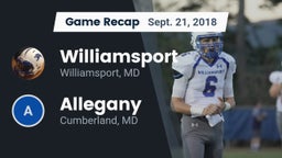 Recap: Williamsport  vs. Allegany  2018
