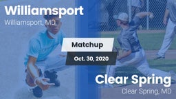 Matchup: Williamsport vs. Clear Spring  2020