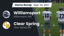 Recap: Williamsport  vs. Clear Spring  2021
