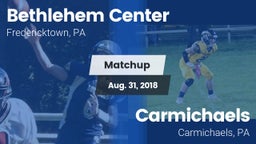 Matchup: Bethlehem Center vs. Carmichaels  2018