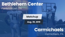 Matchup: Bethlehem Center vs. Carmichaels  2019