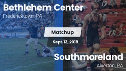 Matchup: Bethlehem Center vs. Southmoreland  2019