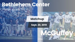 Matchup: Bethlehem Center vs. McGuffey  2019