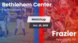 Matchup: Bethlehem Center vs. Frazier  2019