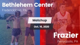 Matchup: Bethlehem Center vs. Frazier  2020