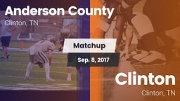Matchup: Anderson County vs. Clinton  2017