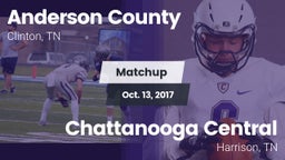 Matchup: Anderson County vs. Chattanooga Central  2017