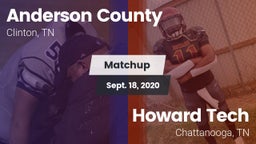 Matchup: Anderson County vs. Howard Tech  2020