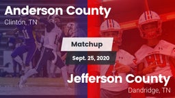 Matchup: Anderson County vs. Jefferson County  2020